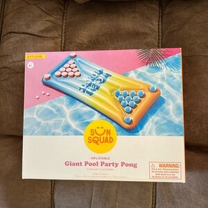 Giant 6 foot Pool Party floating inflatable Pong